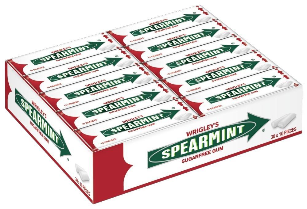 Wrigley Spearmint 1 x 30 Packungen á 10 Dragees