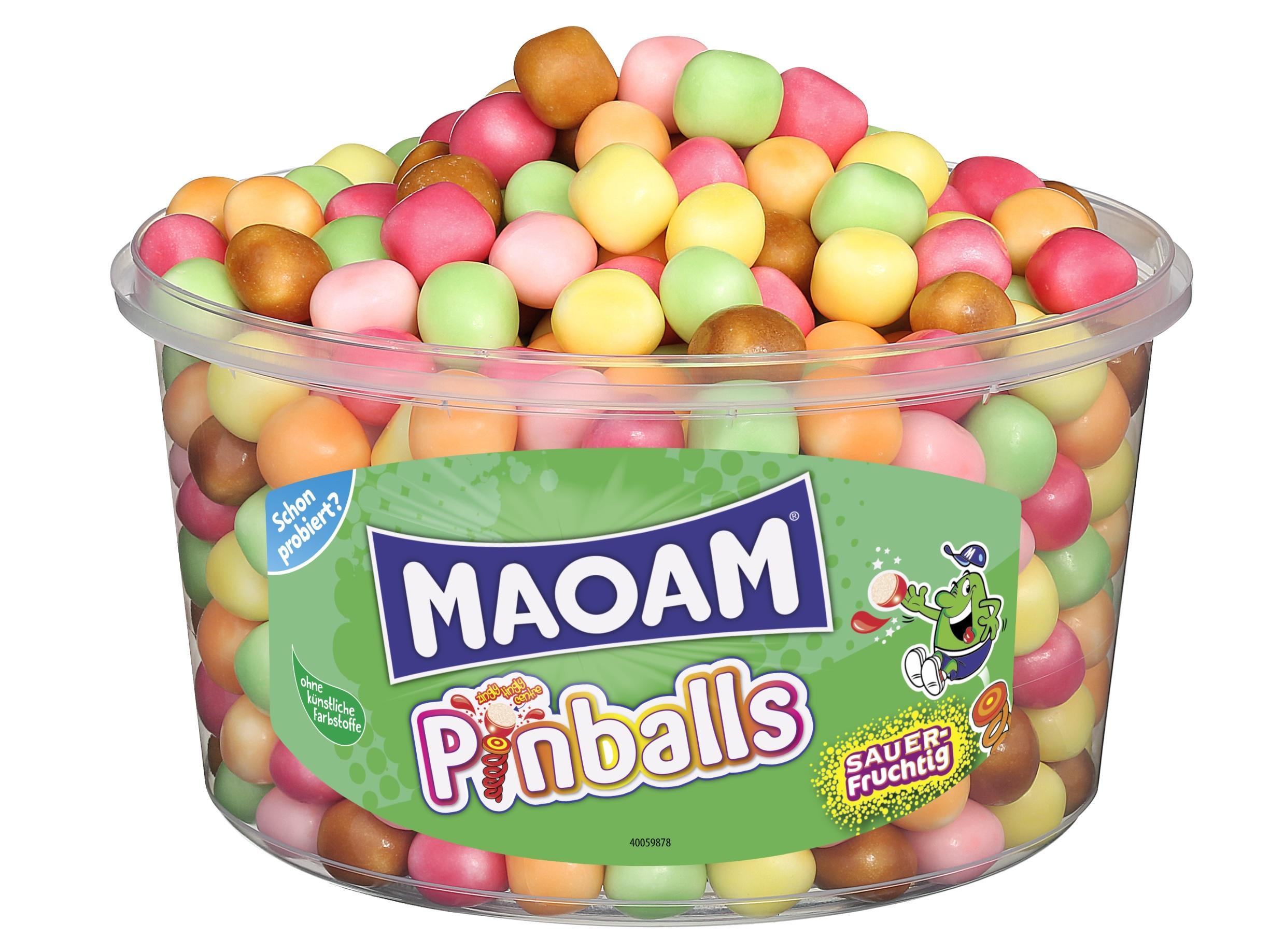 Maoam Pinballs Dose - 365 Drages in der Dose