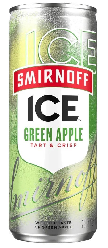 Smirnoff Ice Green Apple 10% - 12×0,25l Dose