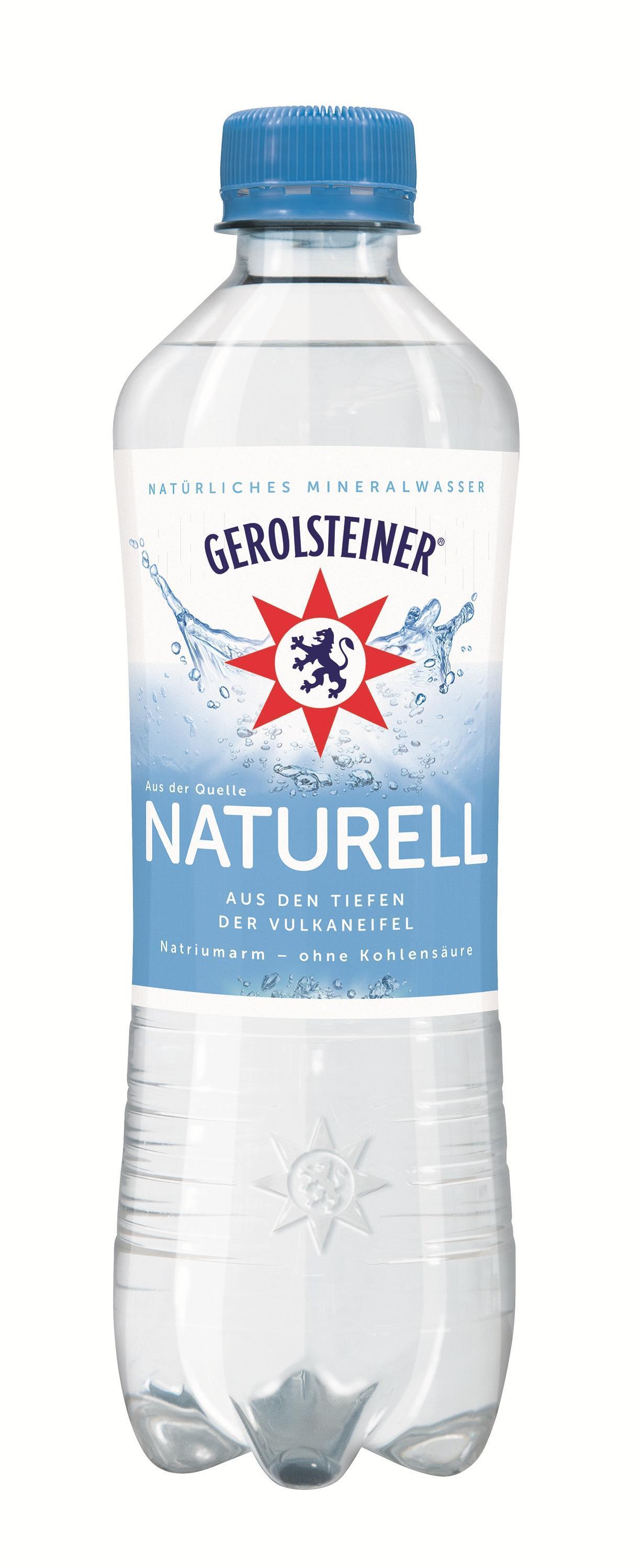 Gerolsteiner Naturell - 24x0,5l Flaschen