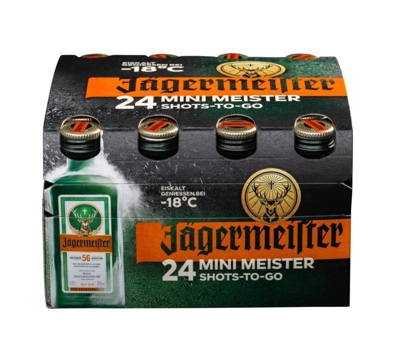 Jägermeister 35% - 24 x 0,02l Flasche