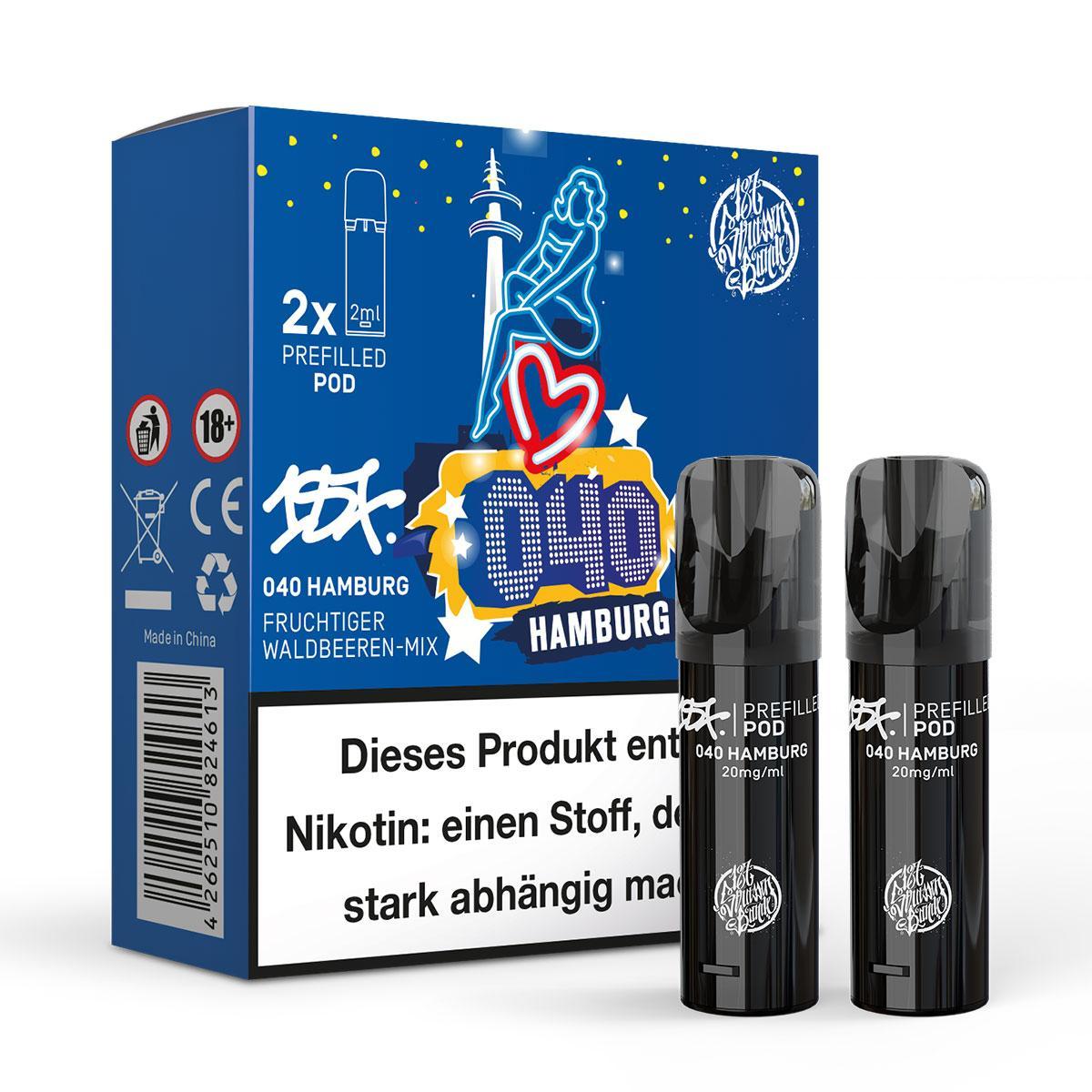 187 Strassenbande Pod 040 Hamburg 20mg - 10 x 2 Pods á 2ml