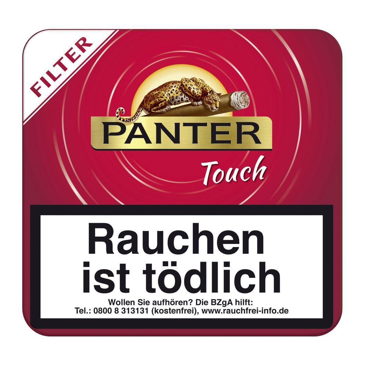 Panter Swirl Red/Touch Filter - 5 × 20 Filterzigarillos á 5,80 EUR