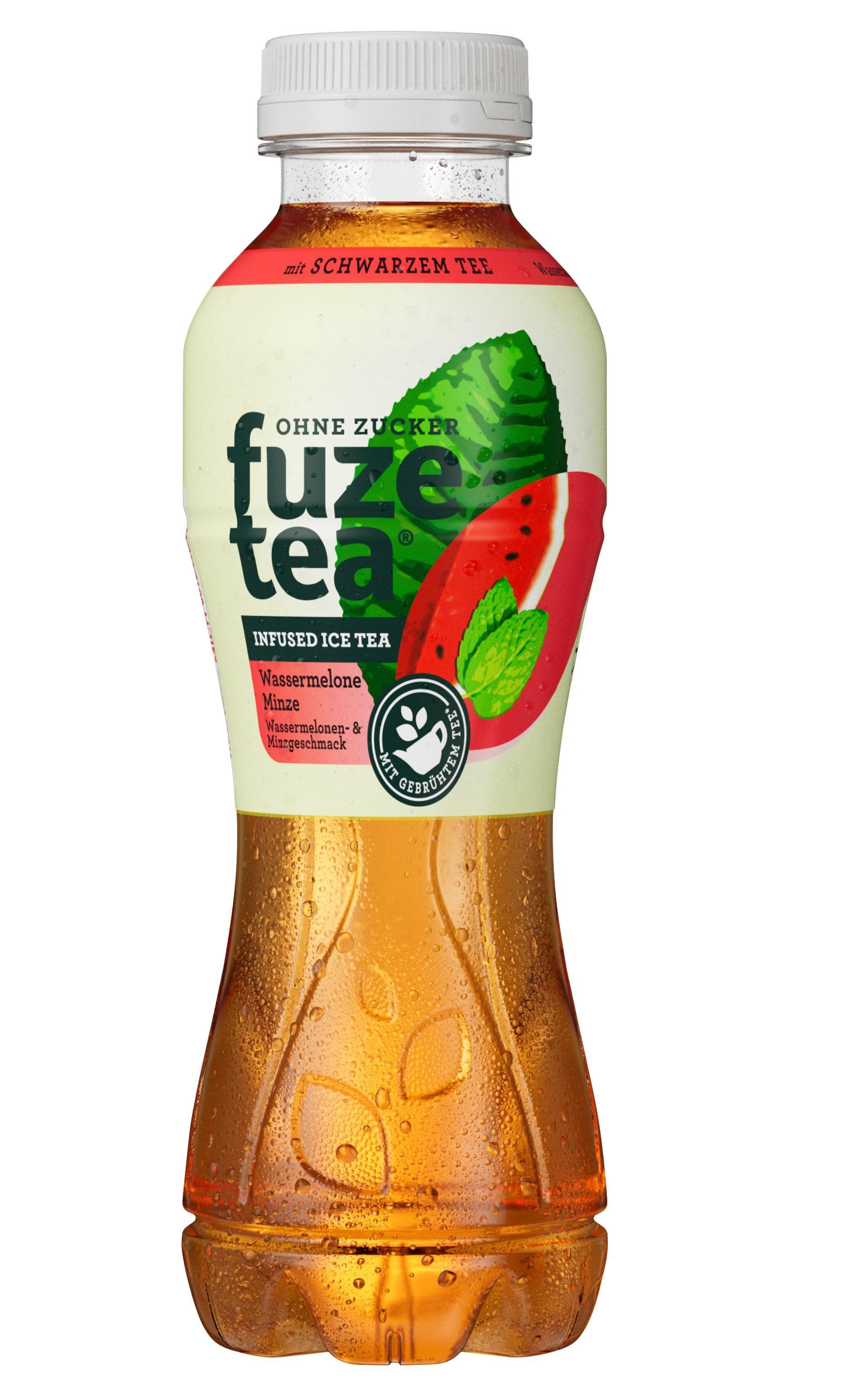 Fuze Tea Wassermelone Minze - 12x0,4l Flasche