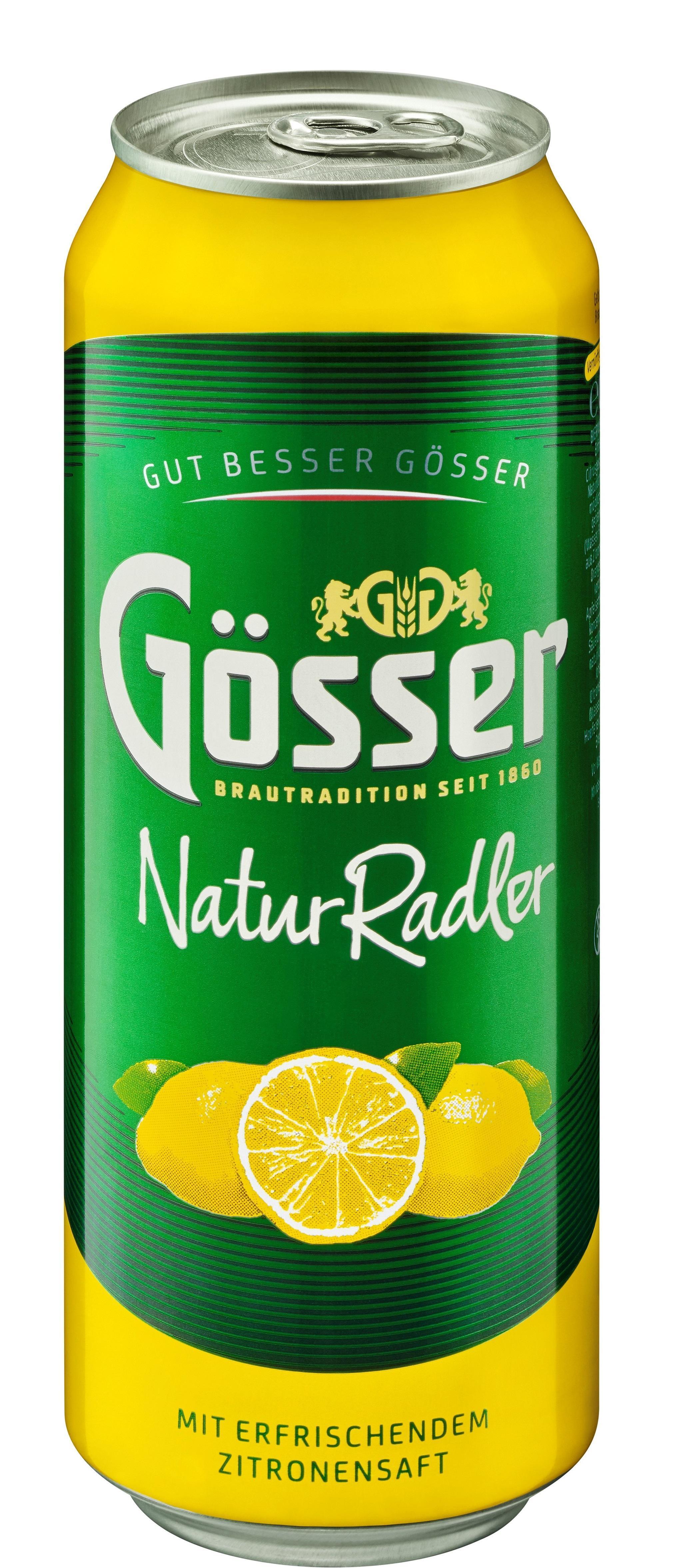 Gösser Naturradler 24 x 0,5l DPG Dosen