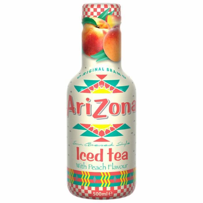 Arizona Peach Iced Tea - 6×0,5l Flaschen