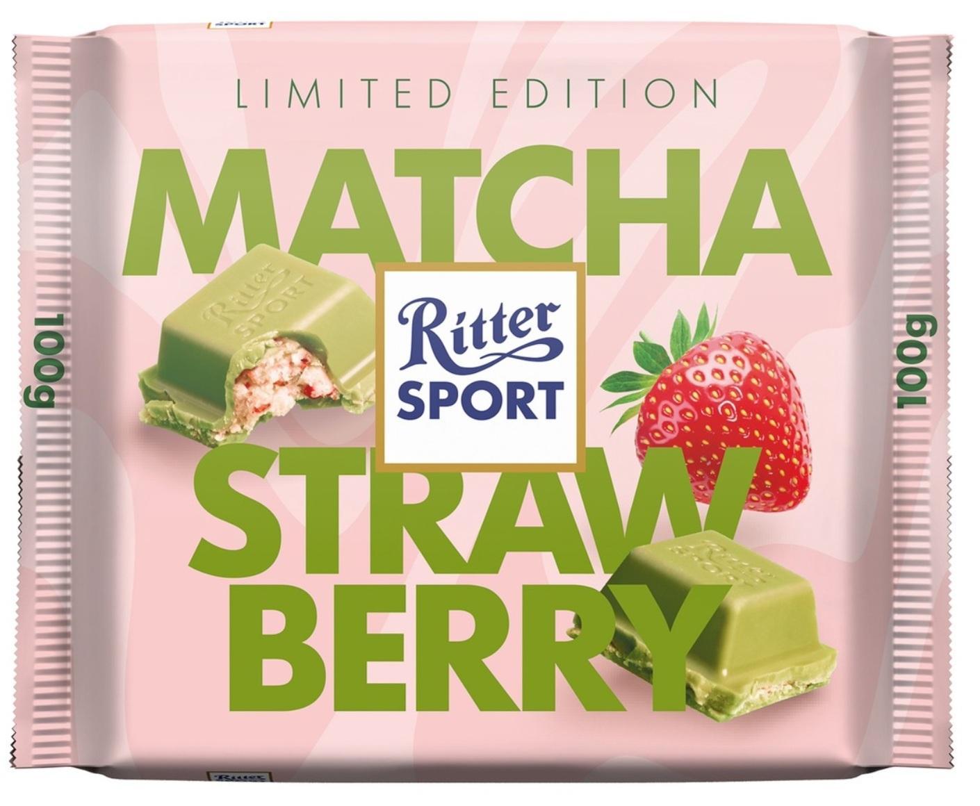Ritter Sport Strawberry Matcha - 100g Tafel