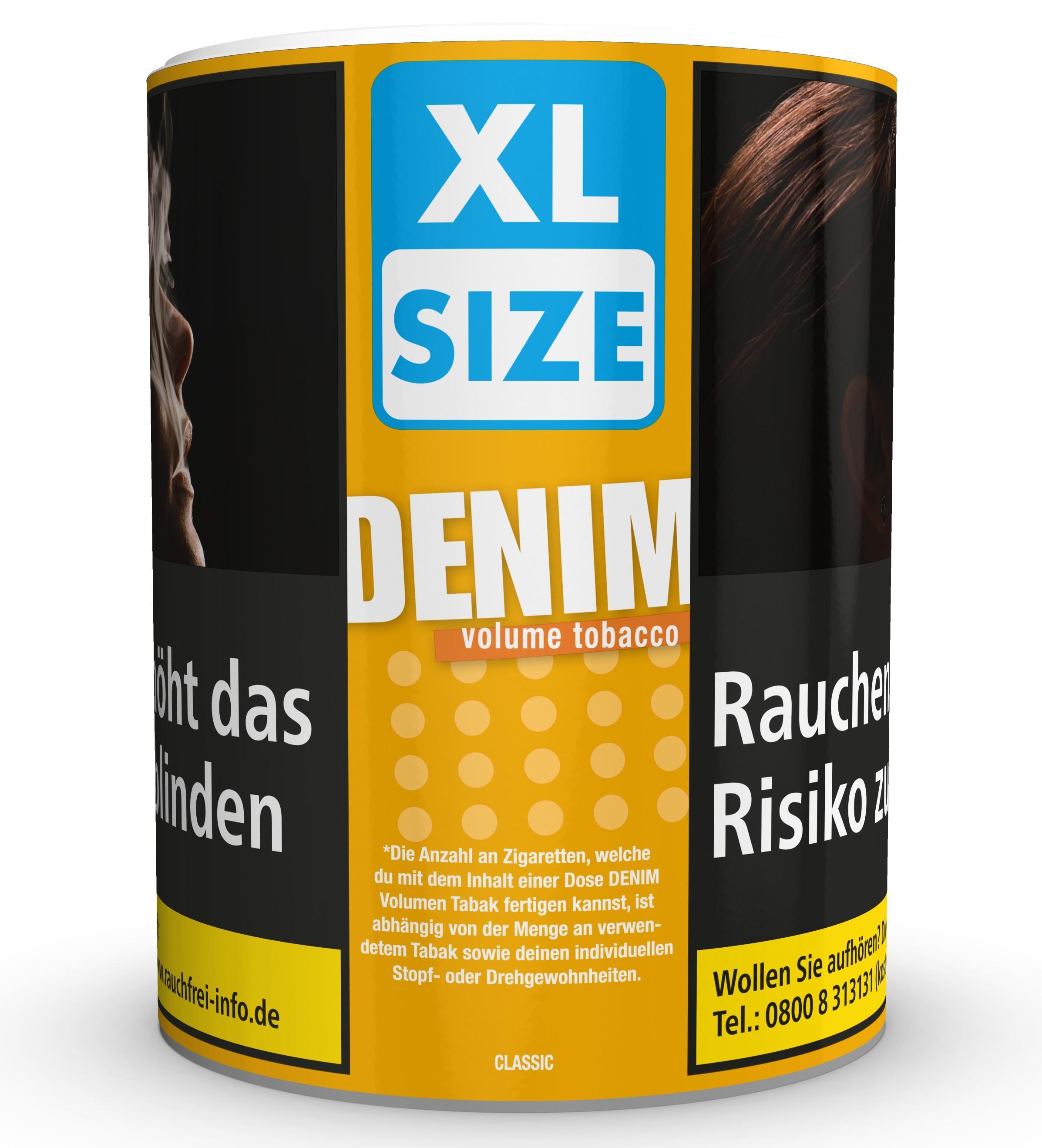 Denim Volumen Tabak 2XL - 60g Dose