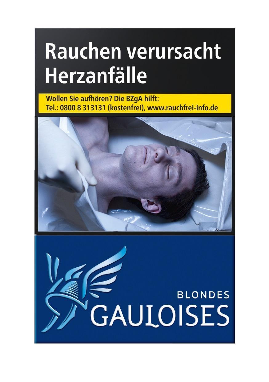 Gauloises Blondes Blau - 1 Packung á 22 Zigaretten á 10,00 EUR