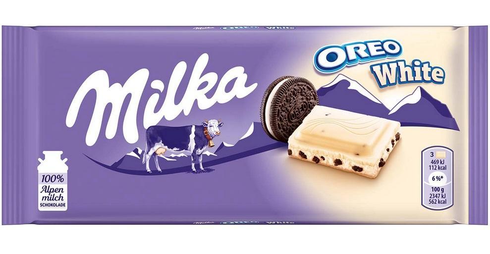 Milka & Oreo White 100g Tafel