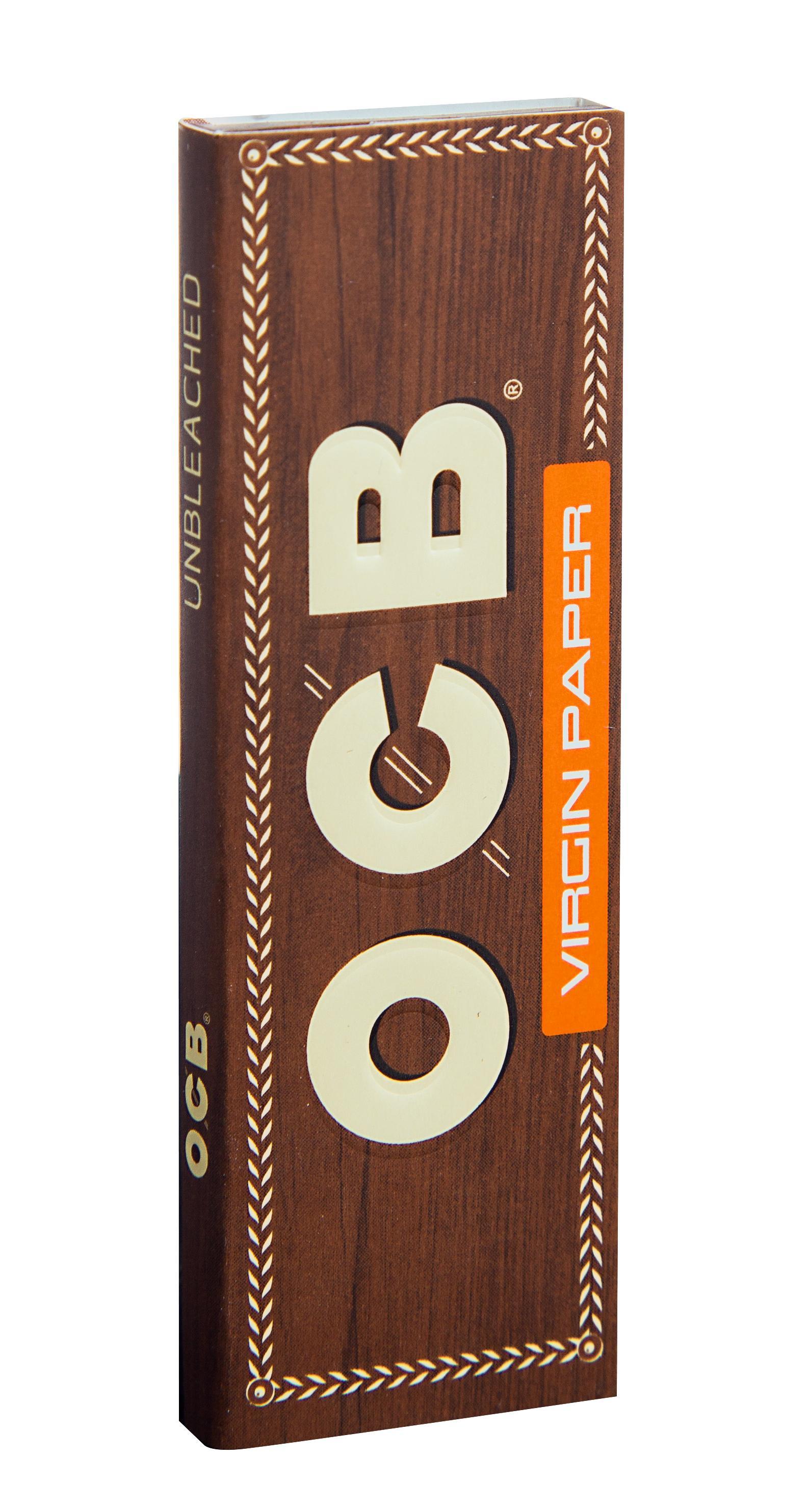 OCB Unbleached kurz Virgin No. 4 - 1 x 50 Stück