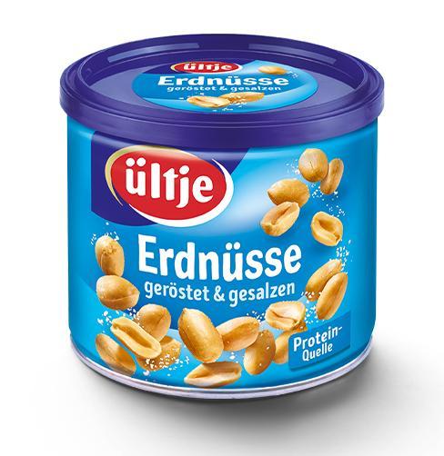 Ültje Erdnüsse gesalzen 1x 180g Dose