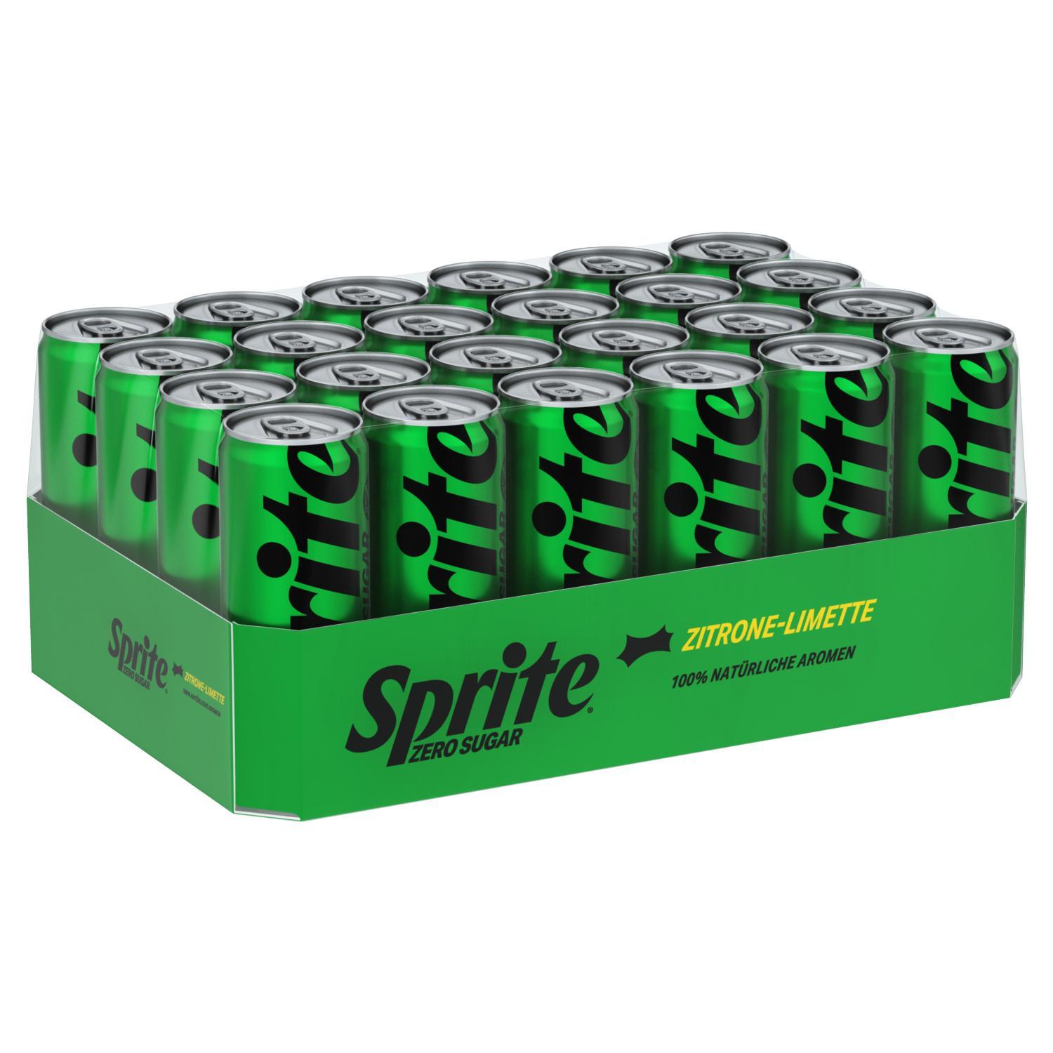 Sprite Zero - 24 x 0,33l Dose