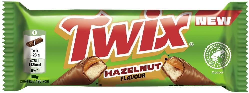 Twix Haselnuss 30×46g Riegel