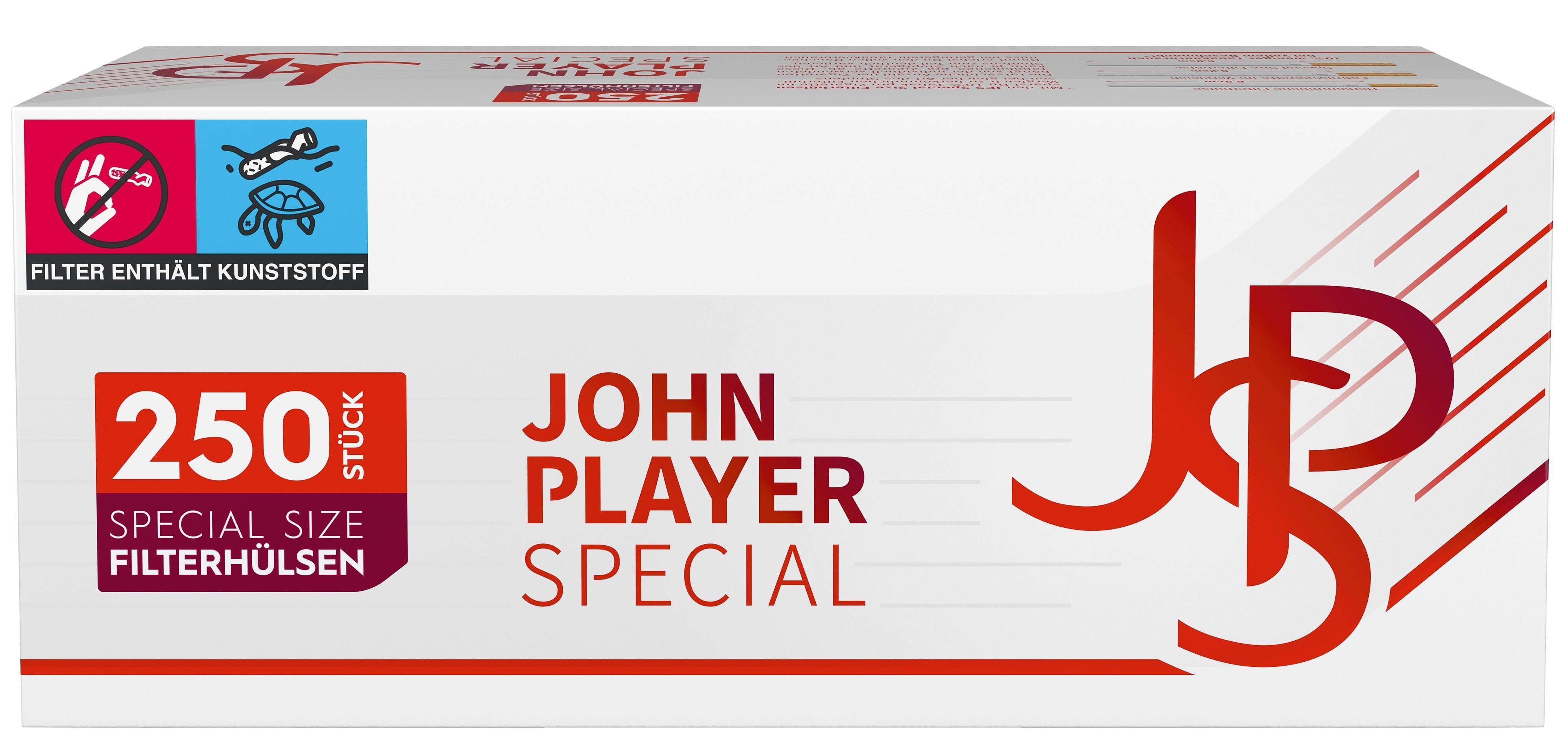 JPS Red Special Filter Hülsen - 4x250 Stück