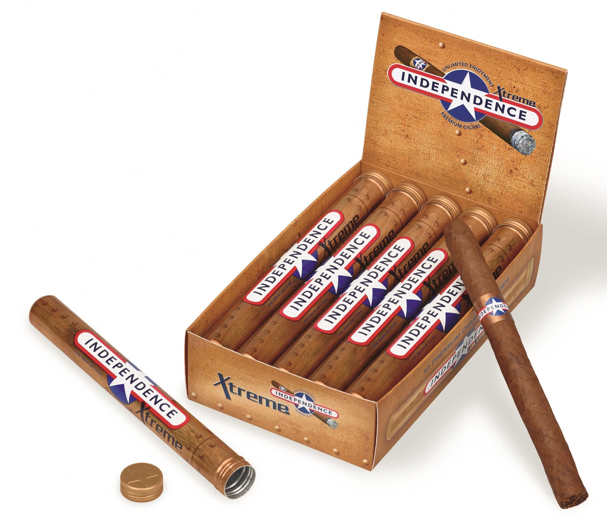 Independence Xtrem Tubes - 1 x 10 Zigarren á 3,30 EUR