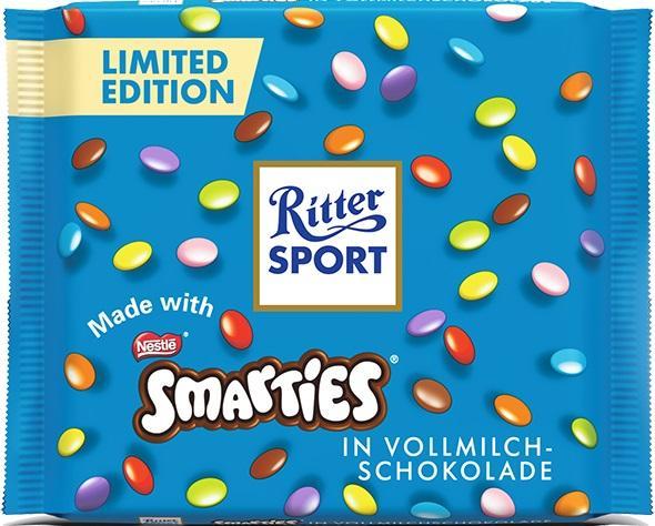 Ritter Sport Smarties Vollmilch 100g Tafel