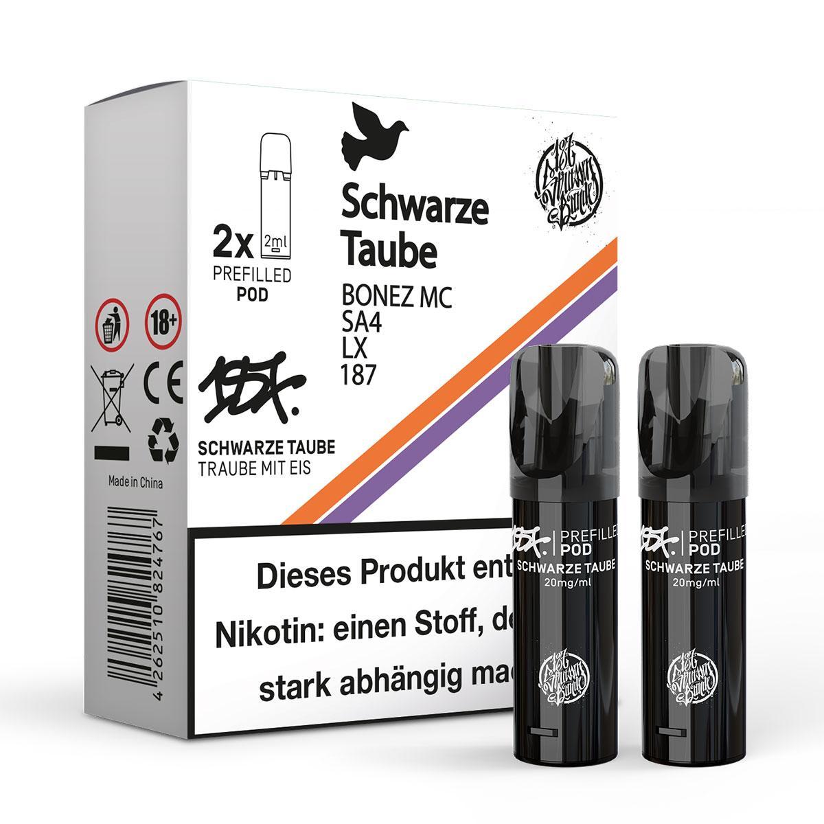 187 Strassenbande Pod Schwarze Taube 20mg - 10 x 2ml