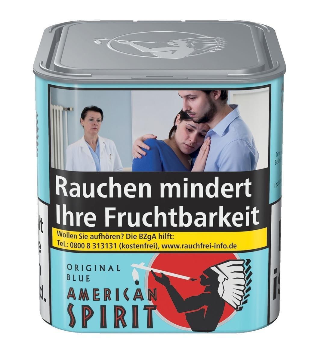 American Spirit Blue S - 80g Dose