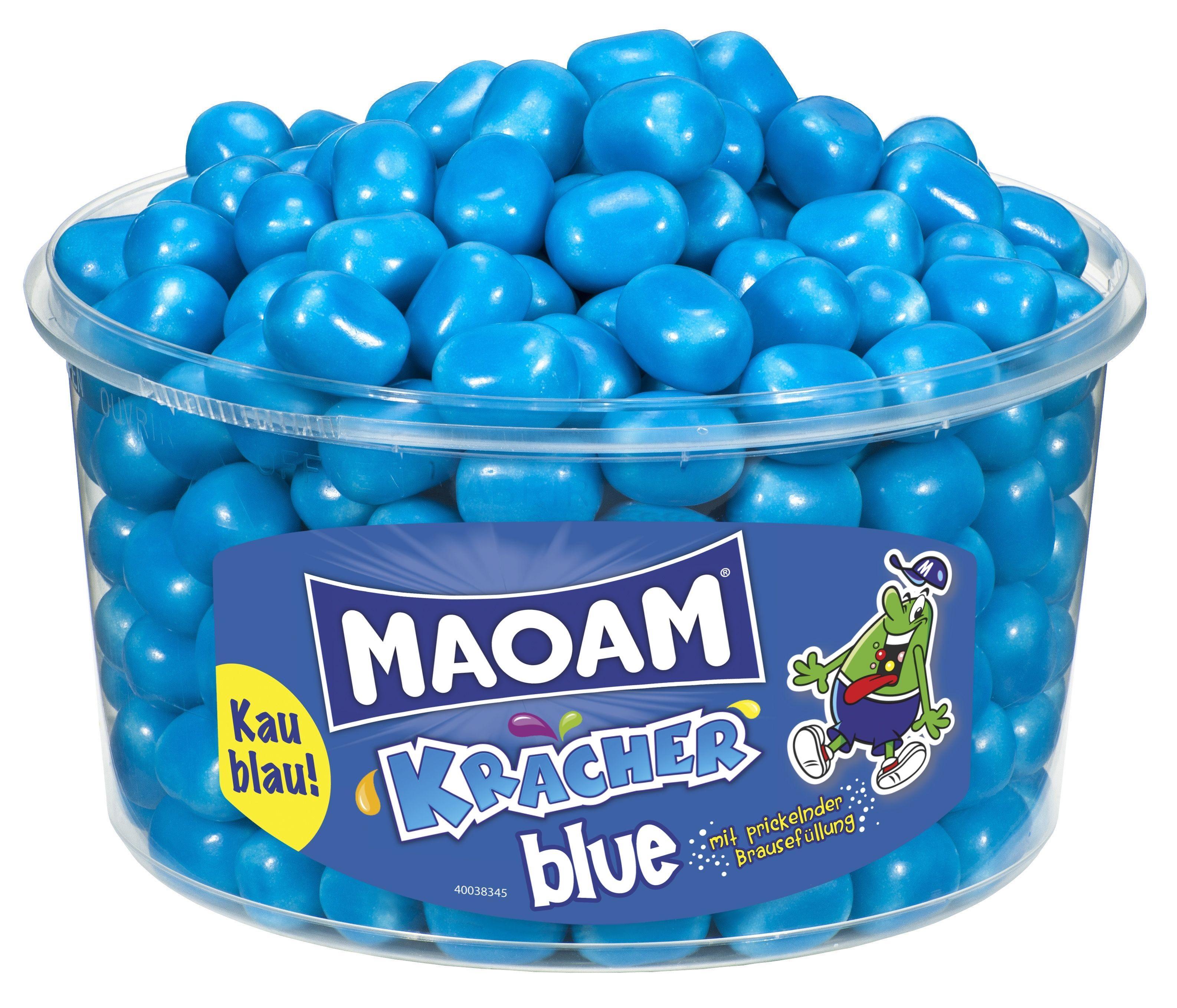 Maoam Blue Kracher - 265 Stück in der Dose