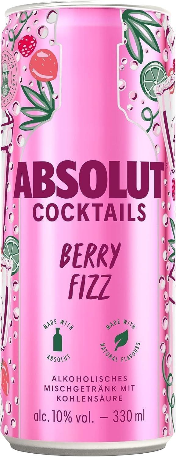 Absolut Berry Fizz - 12x0,33l Dosen