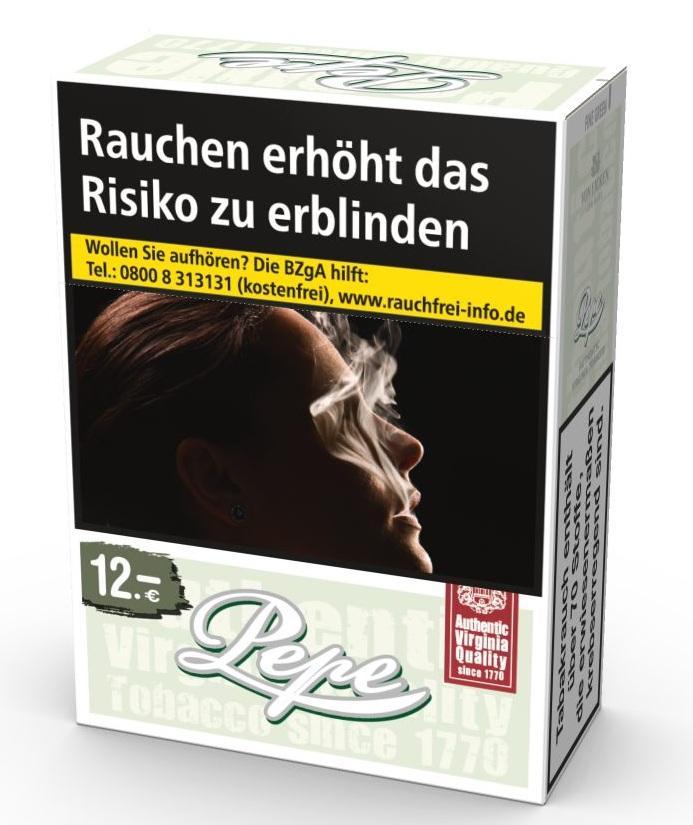 Pepe Fine Green 2XL - 8 × 30 Zigaretten á 12,00 EUR