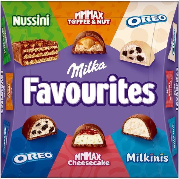 Milka Favourites Mix - 158g Packung