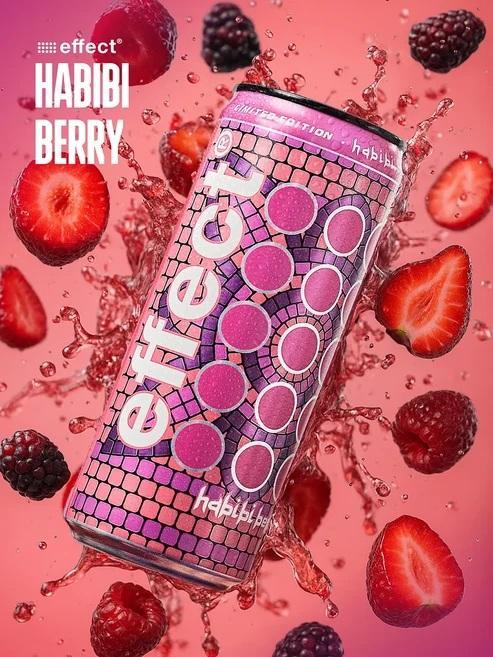 Effect Energy Habibi Berry - 24 x 0,33l Dose
