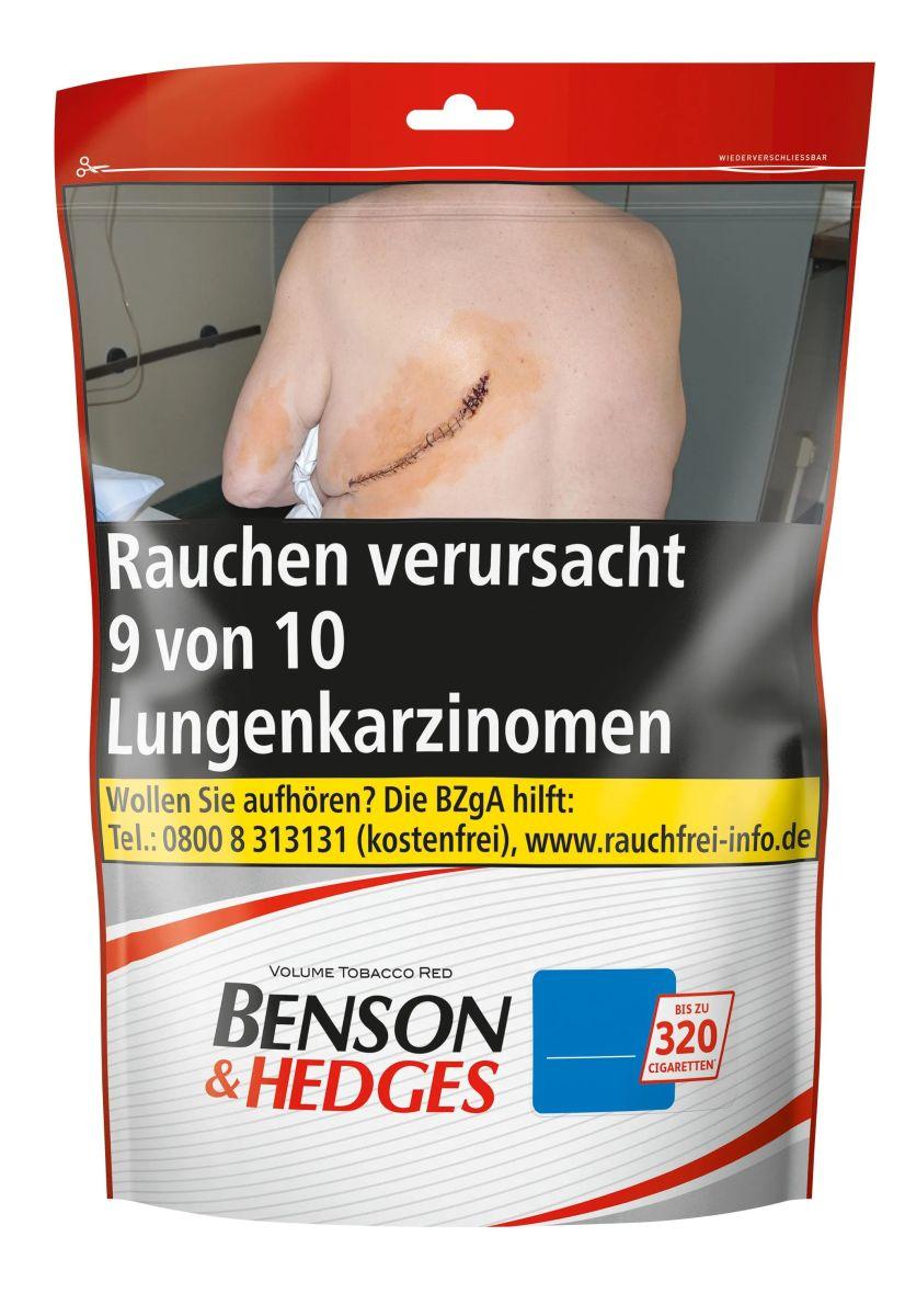 Benson & Hedges Red Volumentabak - 135g Zip Beutel
