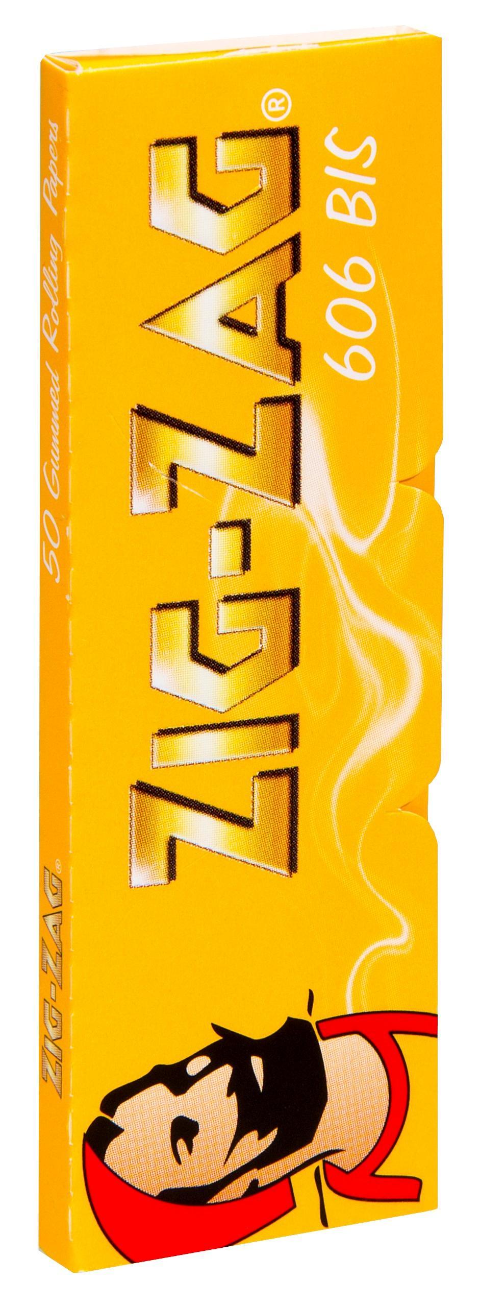 ZIG ZAG Gelb Papier No. 606 - 1 x 25 Stück