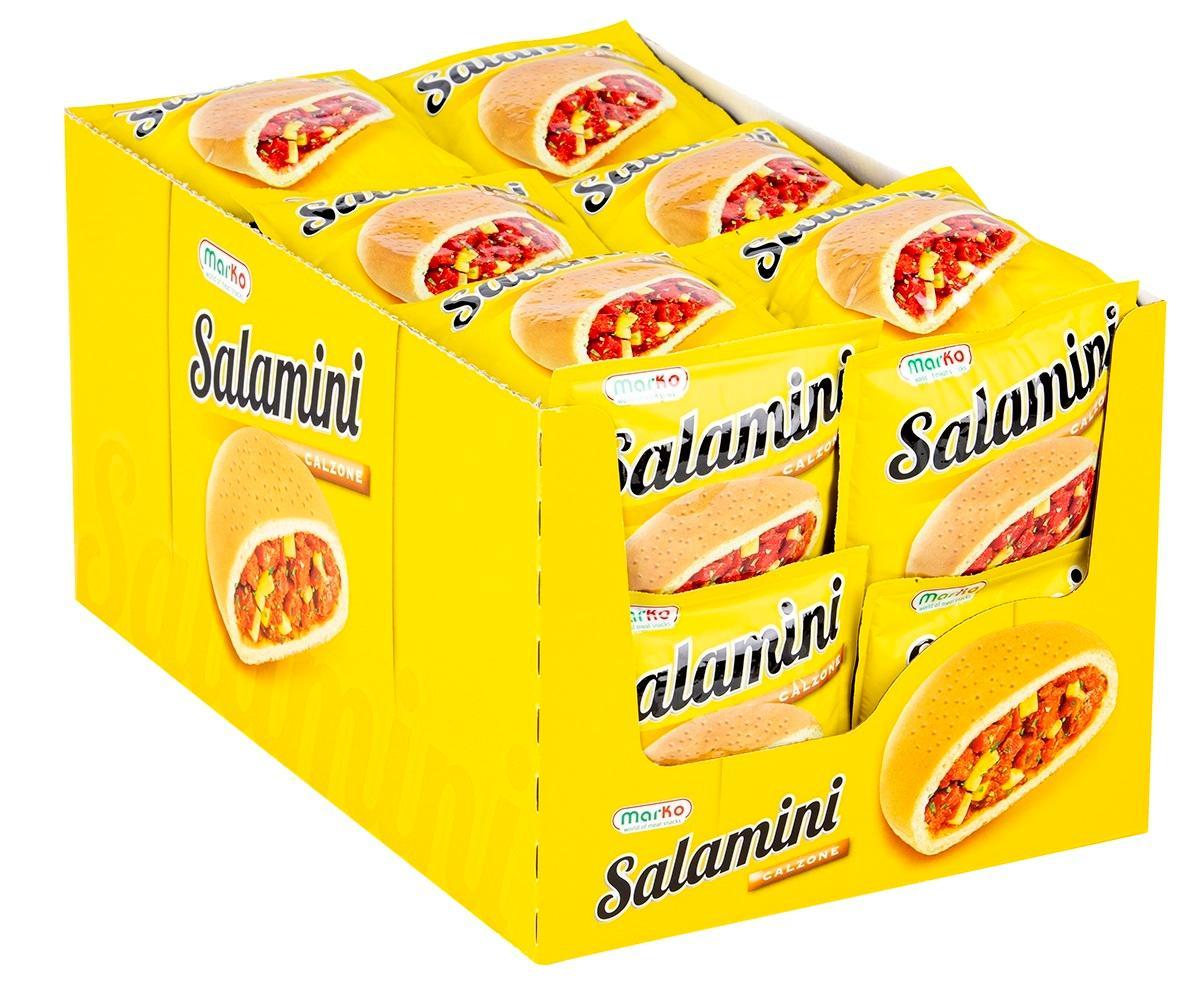 Marko Salamini Calzone - 50 x 40g - Salami Snack mit Pizza-Geschmack