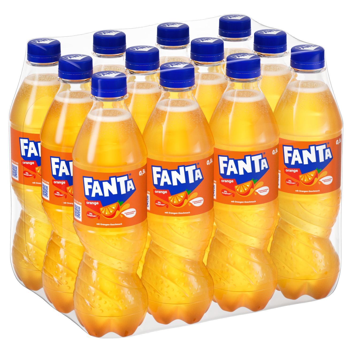 Fanta Orange - 12 x 0,5l Flasche