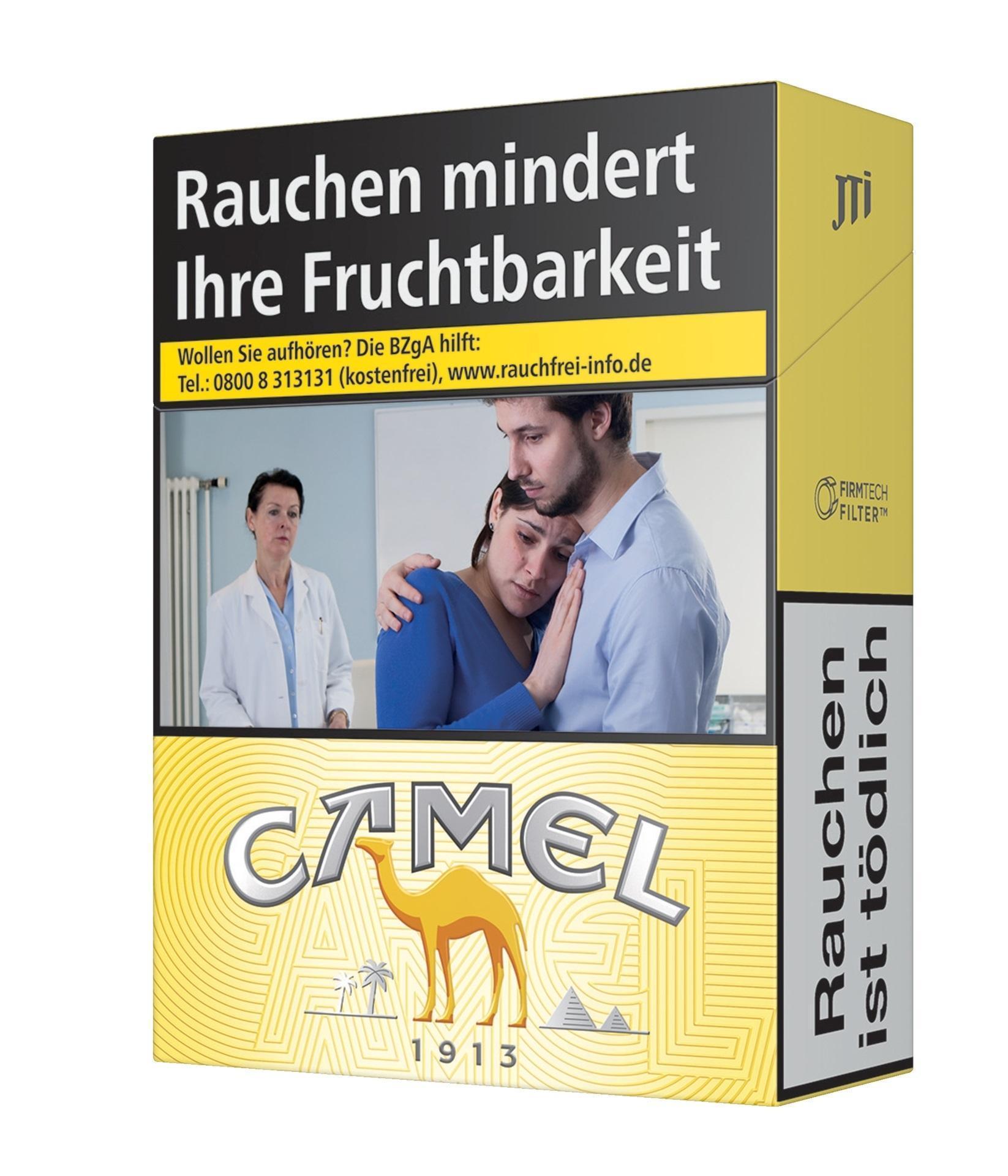 Camel Yellow XXL 10,00 EUR - 8 x 25 Zigaretten