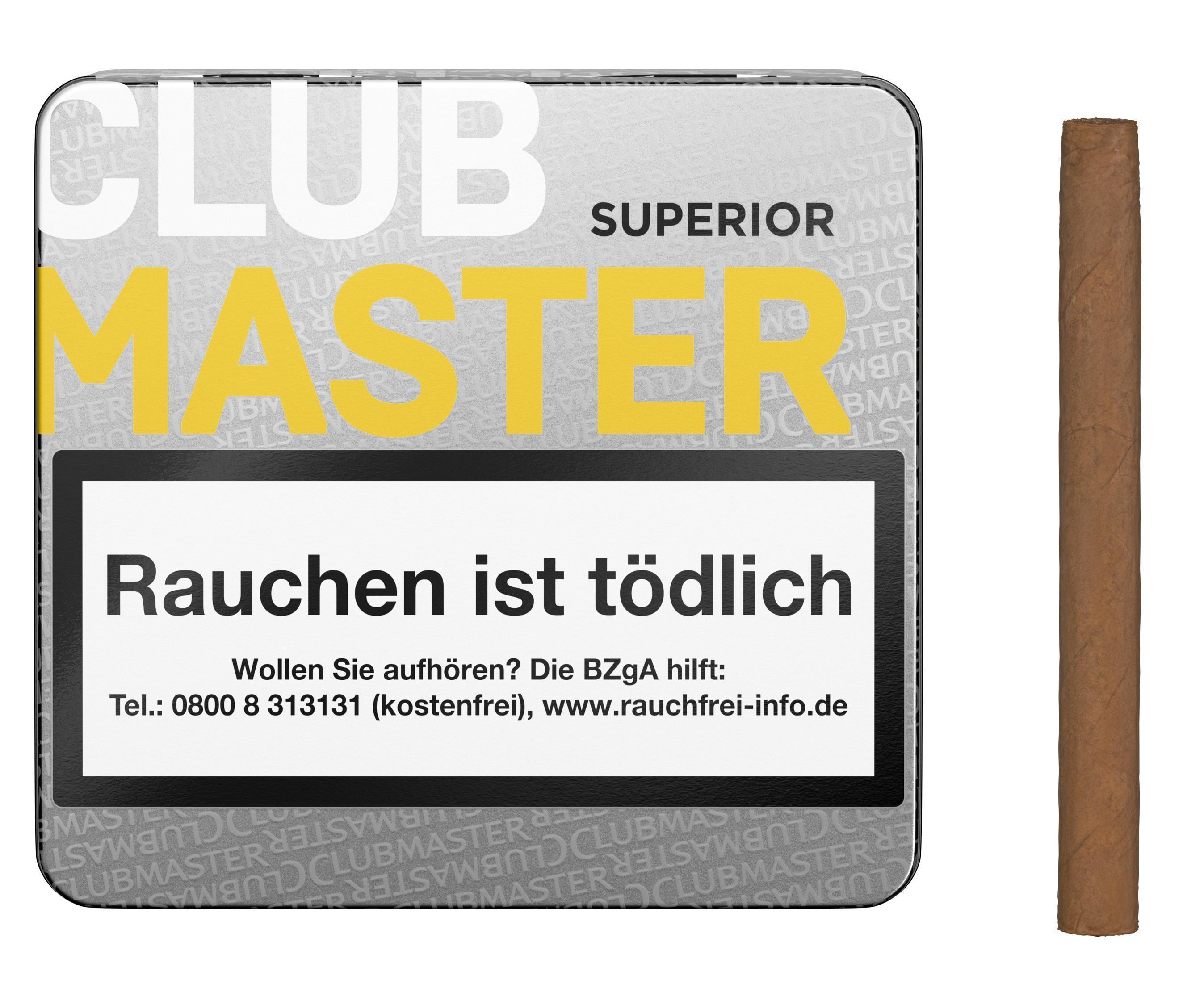 Clubmaster Sumatra 141 - 5 x 20 Zigarillos á 8,10 EUR