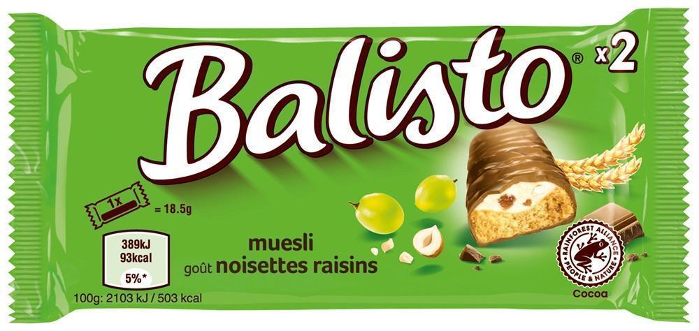 Balisto Müsli Mix - 20 x 37g Packung
