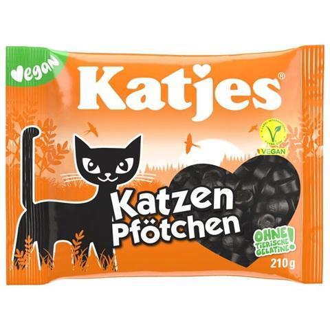 Katjes Katzen-Pfötchen - 210g Beutel