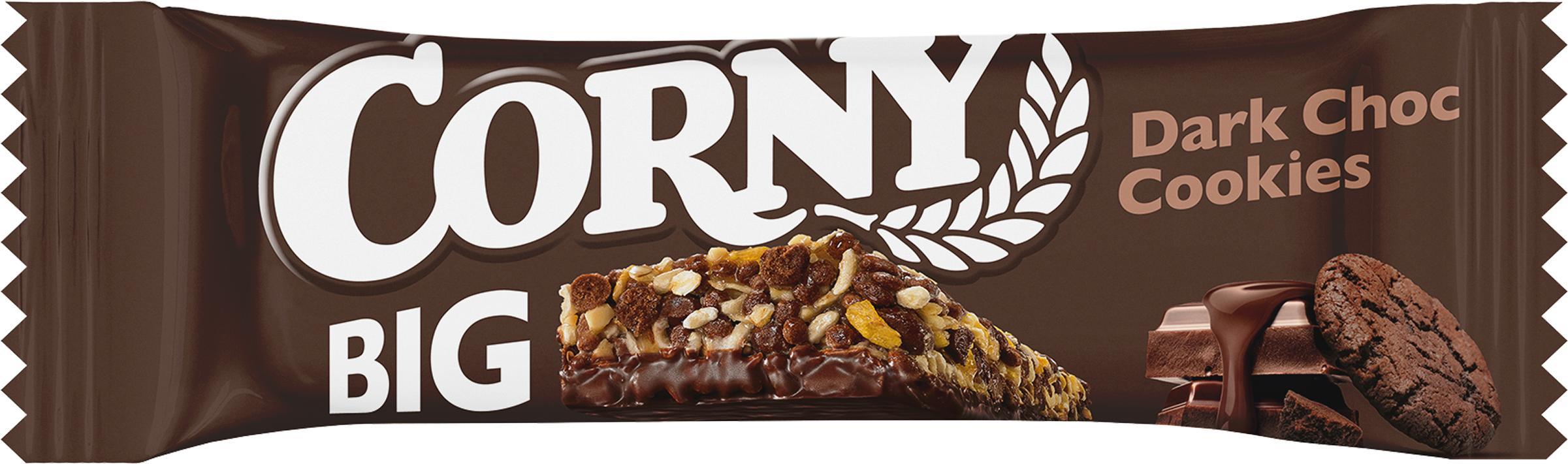 Corny BIG Dunkle Schoko Cookies - 24 x 50g Packung