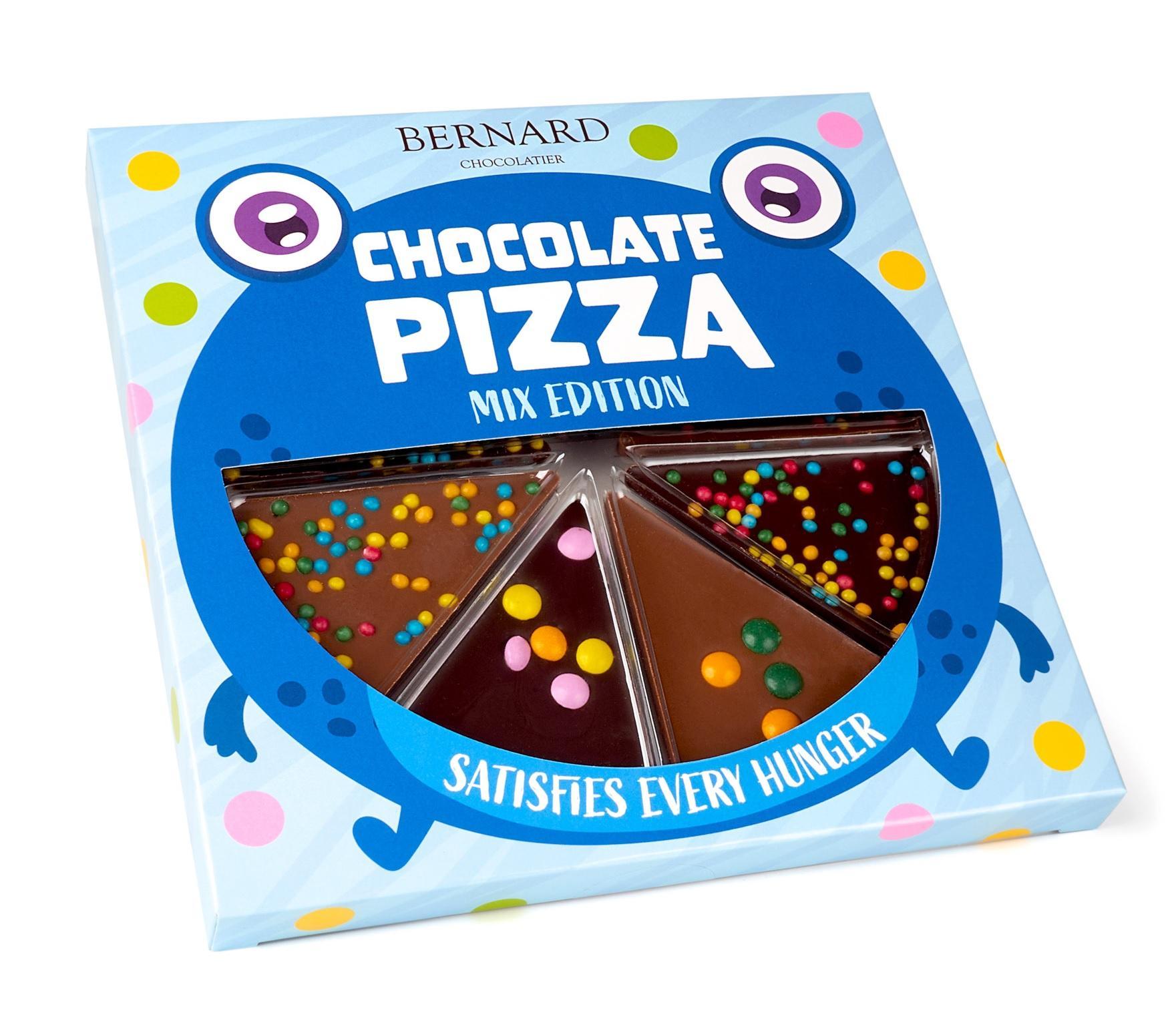 Bernard Chocolatier Milk Chocolate Pizza Mix - 105g