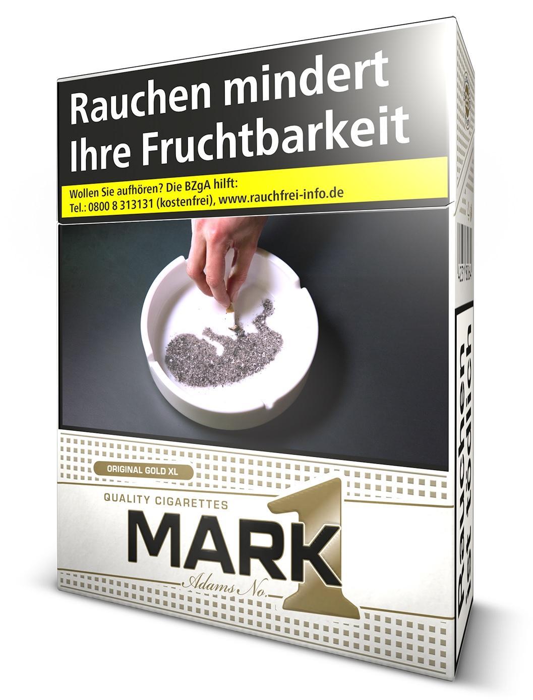 Mark 1 Gold Big Box XL 7,65 EUR - 8 X 25 Zigaretten