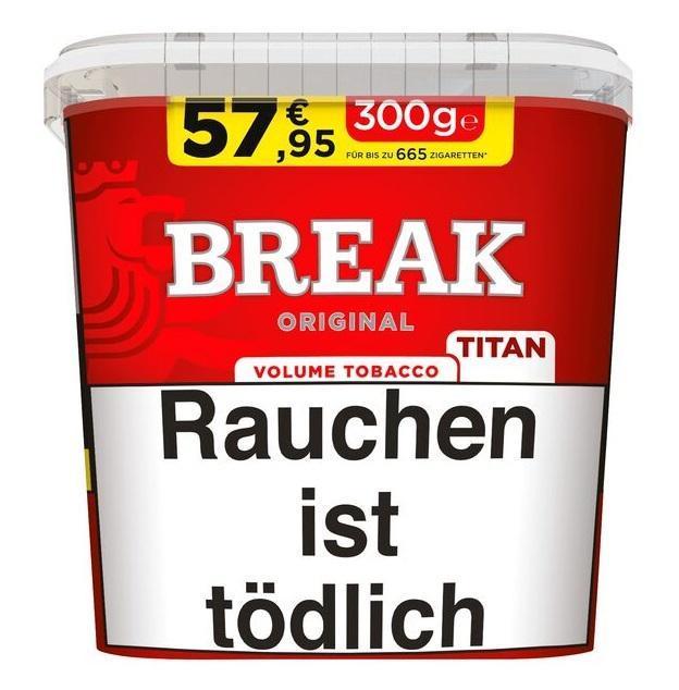 Break Original Bucket 300g Titan Box á 57,95 EUR