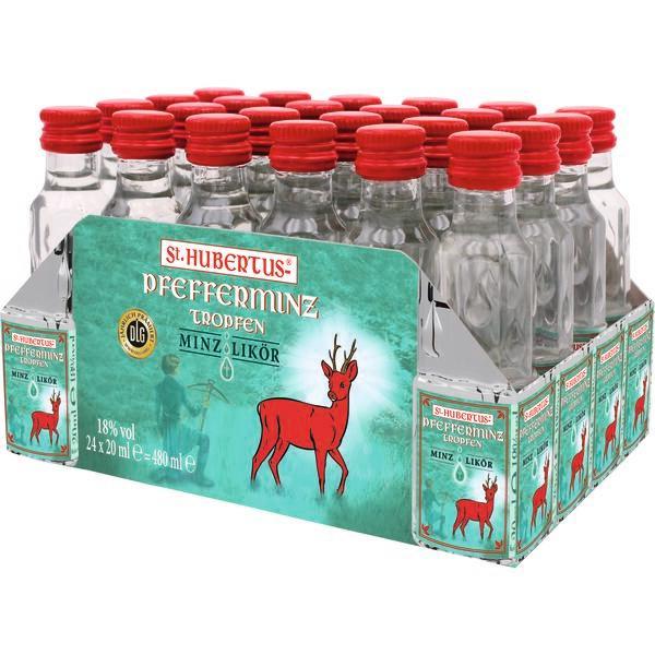 St. Hubertustropfen Pfefferminz - 24 x 0,02 l