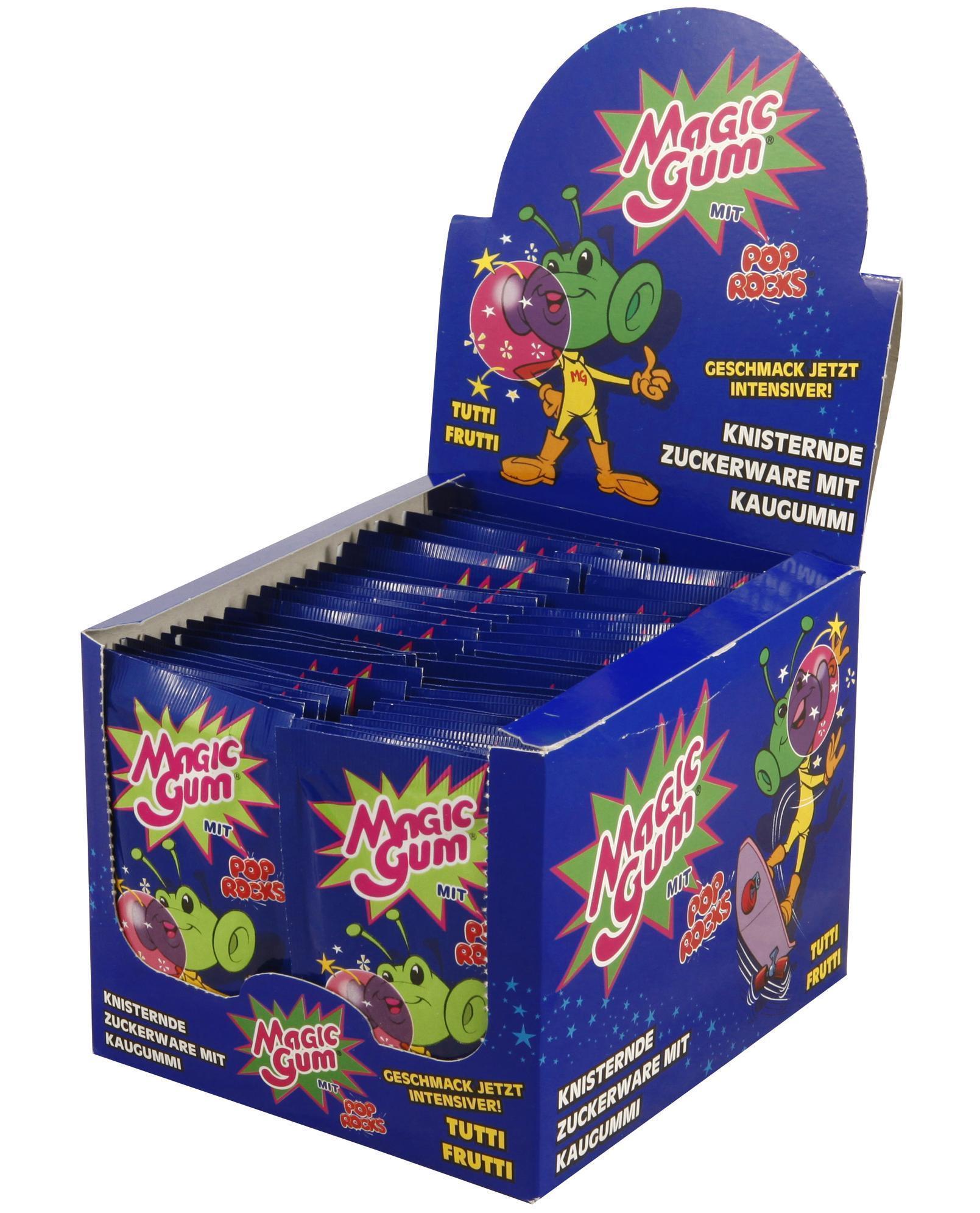 Magic Gum Pop Rocks Tutti Frutti - 1 x 50 Stück