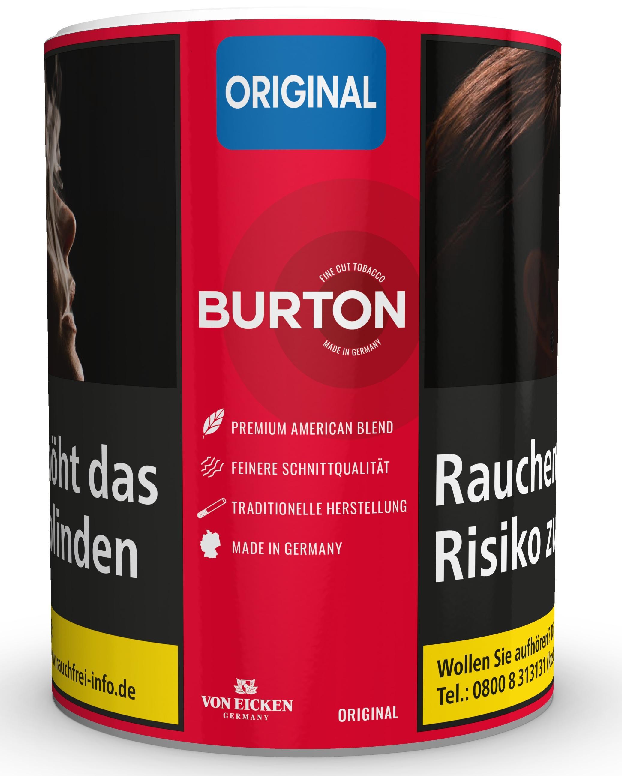 Burton Original Volumen Tabak - 120g Dose