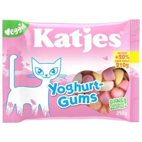 Katjes Yoghurt Gums - 210g Beutel
