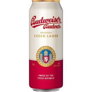 Budweiser Bier 24 x 0,5l DPG Dosen