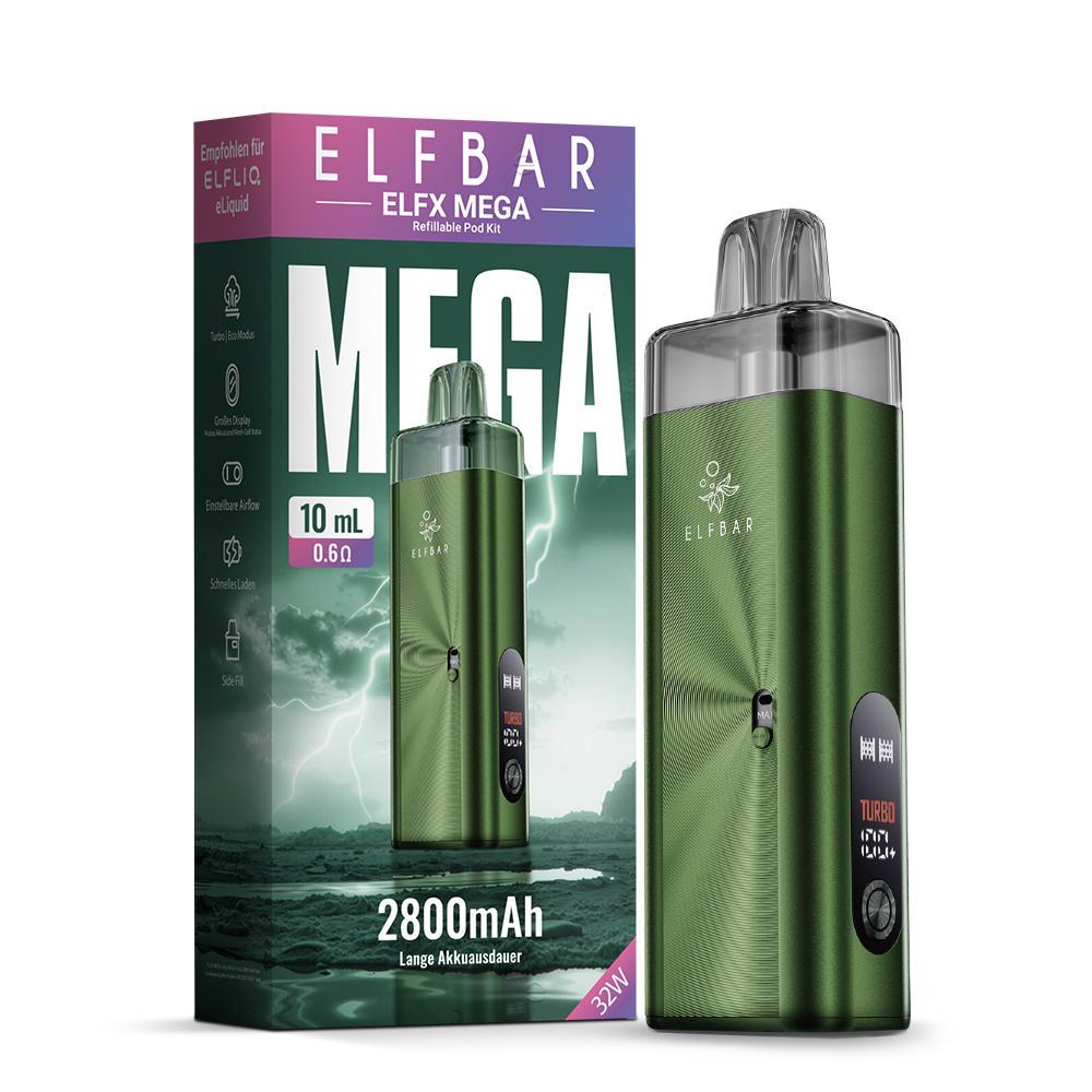 ElfBar ELFX Mega Device Green