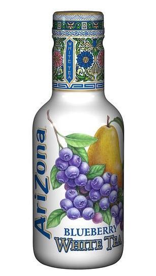Arizona White Tea Blueberry - 6×0,5l Flaschen