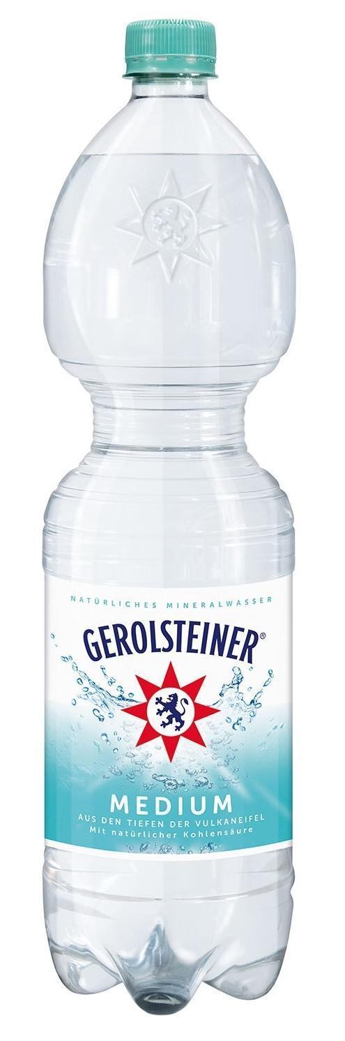 Gerolsteiner Medium - 6x1,5l Flasche
