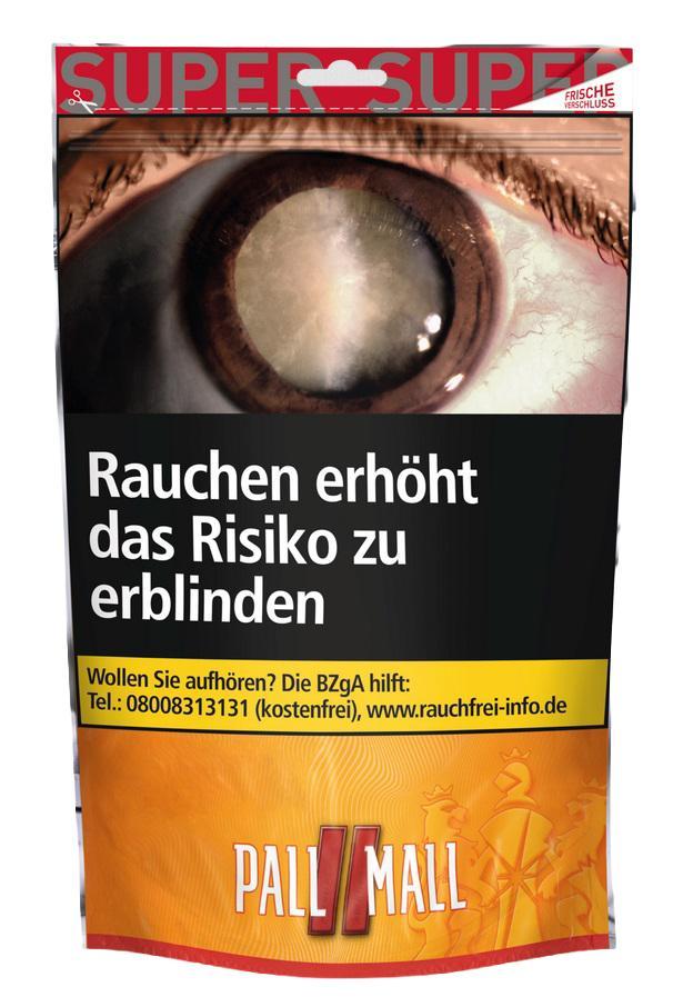 Pall Mall Allround Red Super - 133g Beutel á 39,95 EUR