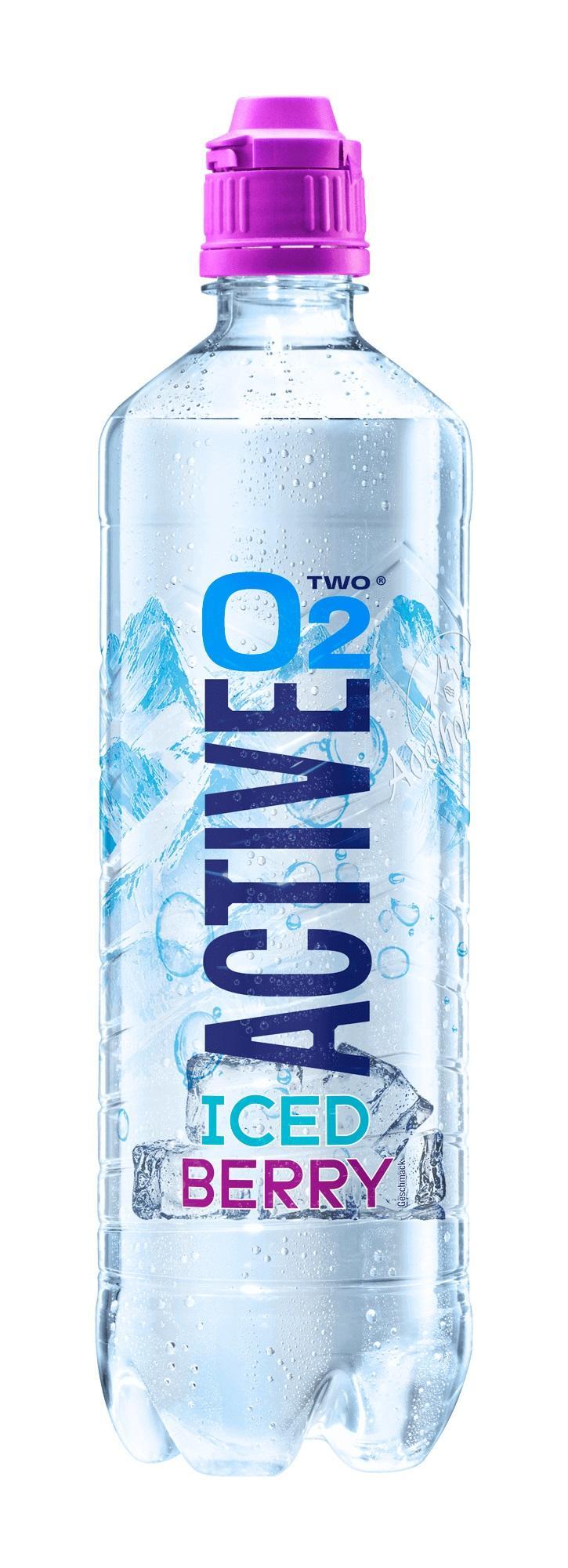 Active O2 Iced Berry - 8 x 0,75l Flasche